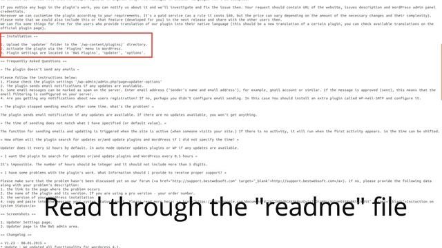 Updater WordPress Plugin - Installation Tutorial смотреть онлайн