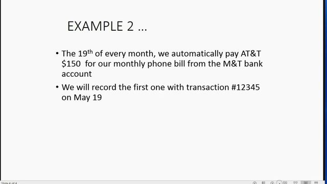 Quickbooks Home Finance Memorizing Transactions Desktop Recurring For Autopay смотреть онлайн
