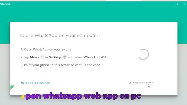 How to connect and use WHATSAPP WEB on pc? смотреть онлайн