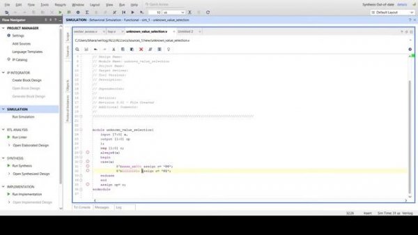 8 bit processor implementation using verilog