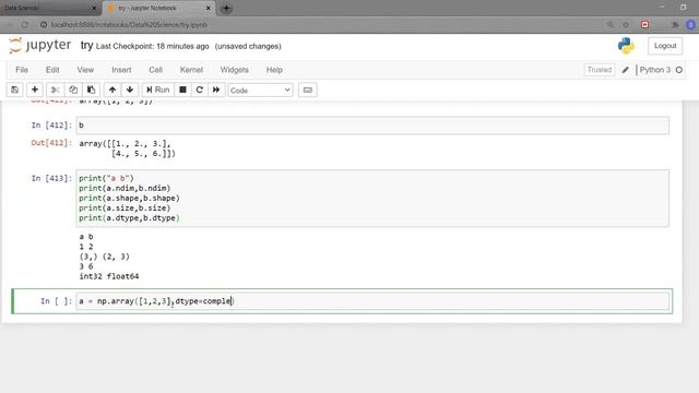 Numpy (Part 1) смотреть онлайн