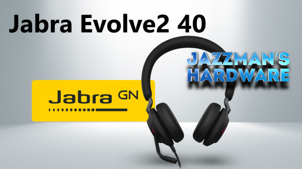 Jabra Evolve 2 40: музыкальная гарнитура для офиса