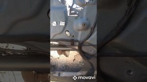 Снятие моторчика стеклоподъемника и замена щеточек  шевроле авео т250