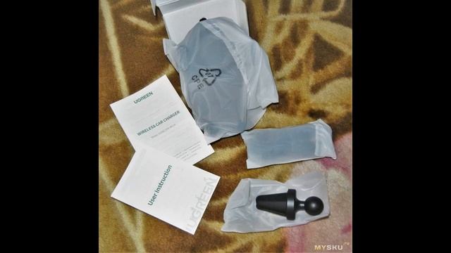 Автоматический держатель/беспроводное зарядное Qi 15 Вт Ugreen CD256 | #Обзор смотреть онлайн