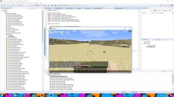 How to Code a Minecraft 1.8 Hacked Client | Episode 3