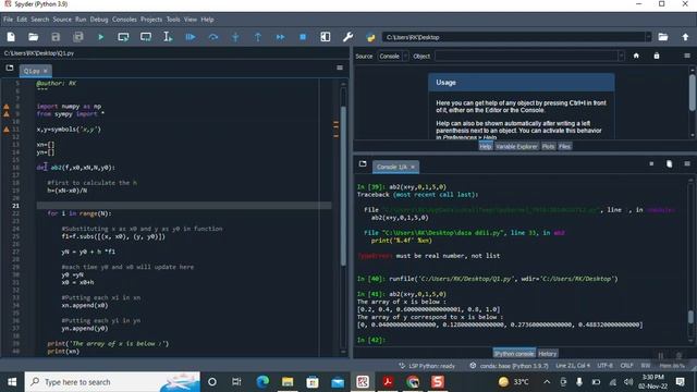 How to solve ODE using Euler's method in python смотреть онлайн