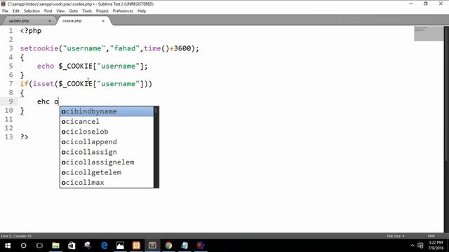how to create cookies in php смотреть онлайн