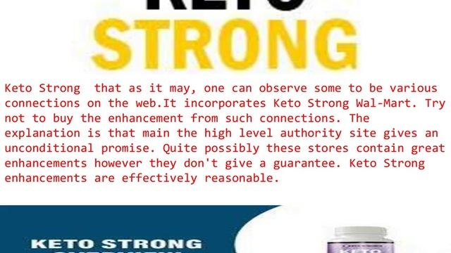 How Does Keto Strong Work. смотреть онлайн