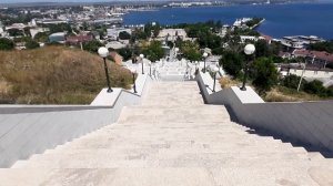 Керчь. Лестница на гору Митридат.