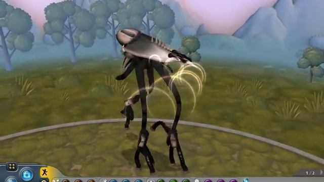 Spore Tripod And Tripod Alien (reupload)