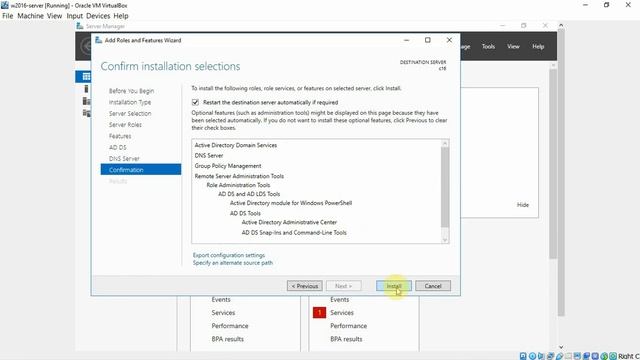 22 Active Directory Installation Demo | Domain Networking | Windows Server 2016 Tutorial смотреть онлайн