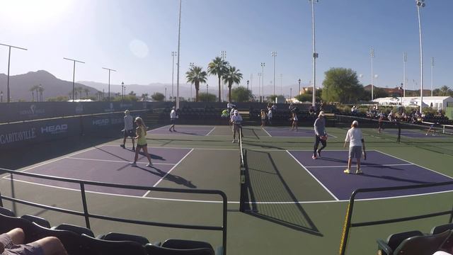 2018 Pickleball Nationals MXD 3.5 50+ 4th RD Game 1 of 3 смотреть онлайн