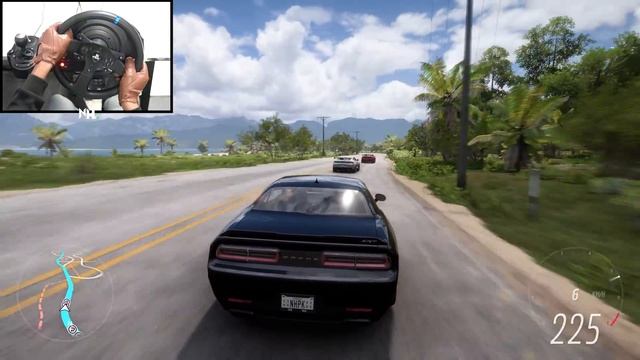 Dodge Challenger SRT Demon - Race Gameplay | Forza Horizon 5 | Steering Wheel Gameplay смотреть онлайн