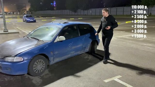 Первое знакомство с Honda Civic EG4 смотреть онлайн
