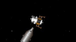 Исторический полёт Saturn-5 на луну. в игре Spaceflight Simulator