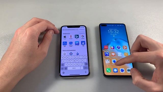 Huawei P40 vs iPhone X смотреть онлайн