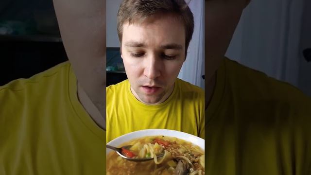 ленивый рыбный лагман со шпротами и лапшой роллтон #роллтон #шпроты #лагман