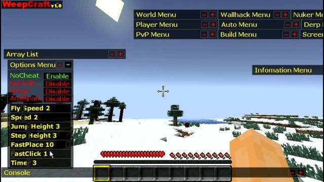 ★ Minecraft 1.3.2 Hacked Client - WeepCraft, ft. Superman смотреть онлайн