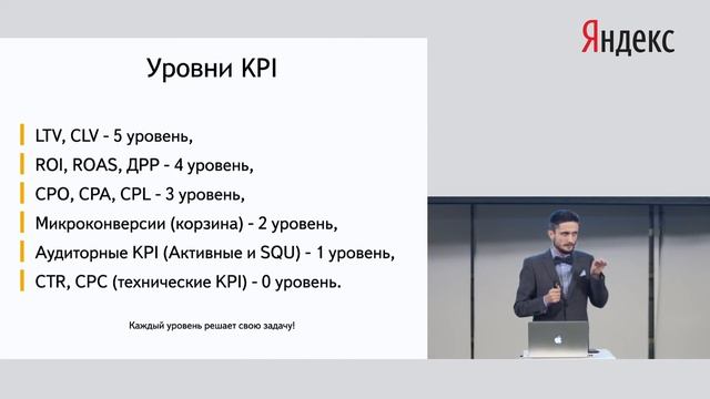 Как выбрать правильный KPI для продвижения в интернете - Пётр Аброськин, Яндекс смотреть онлайн