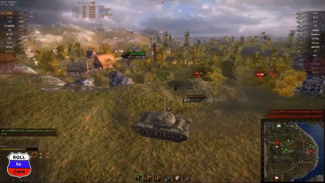 WorldOfTanks | С 23 Февраля! "За Родину Матушку!" | T-62A | PlayGod[RTO] смотреть онлайн