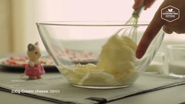 딸기 치즈케이크 만들기 : Strawberry Cheesecake Recipe | Cooking Tree