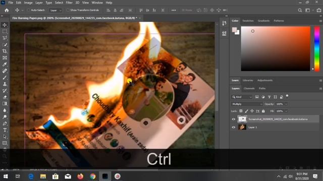 Professional Facebook Cover Art Design with Photoshop cc l 3D Kaxhi Official смотреть онлайн