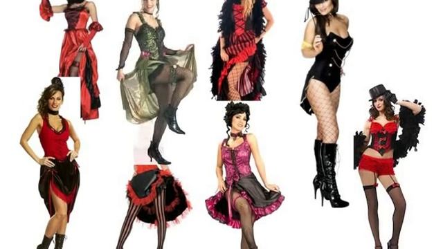 Moulin Rouge Fancy Dress Costumes - Inspiration смотреть онлайн