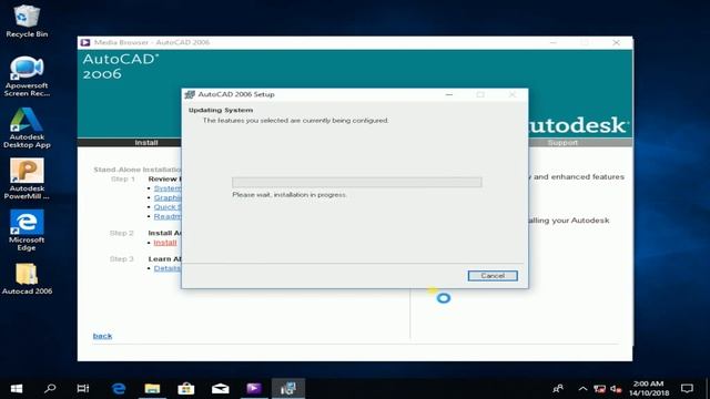 Tutorial: How to Install install Autocad 2006 on windows 10 смотреть онлайн