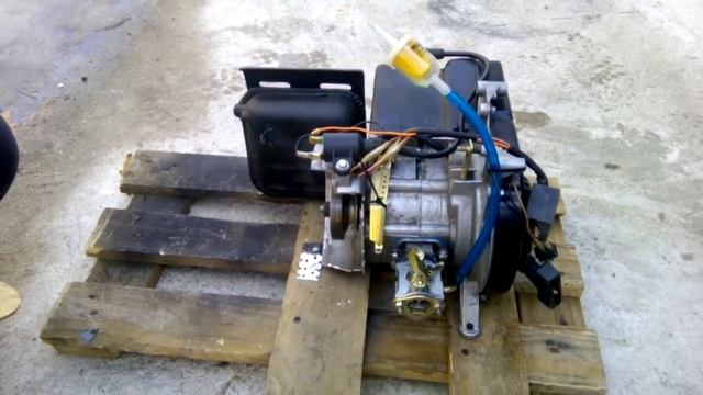 Адаптация двигателя от портативной электростанции смотреть онлайн