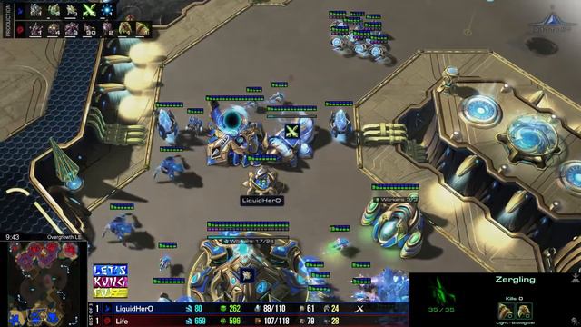 Starcraft 2 HerO vs Life Game 3 SC2 HOTS Tournaments смотреть онлайн