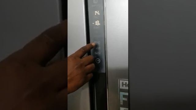 How to operate the side by side refrigerator (HRF 618 WSS) смотреть онлайн