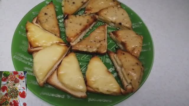 Горячие бутерброды с ананасом и сыром смотреть онлайн