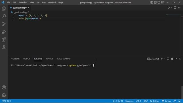 How To Create Empty Set In Python смотреть онлайн