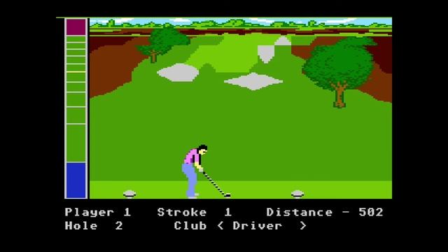 Mean 18 Ultimate Golf - Atari 7800 смотреть онлайн