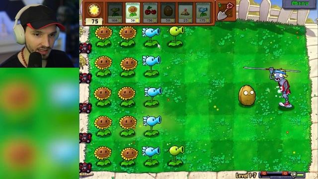 ZOMBIES ATTACKIEREN MEINEN GARTEN | Plants vs. Zombies смотреть онлайн