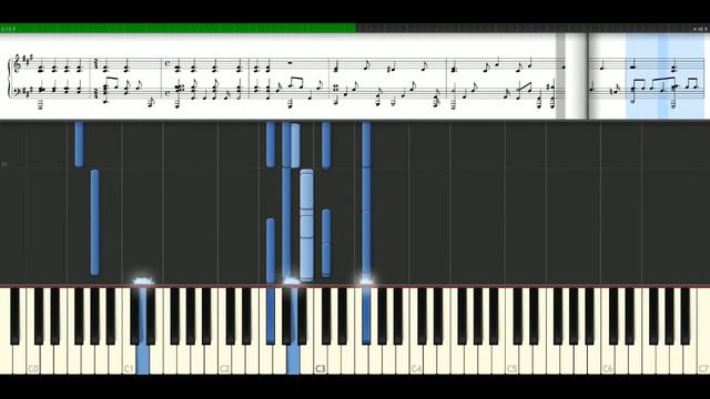 Sting - Shape of my heart [Piano Tutorial] Synthesia | code piano смотреть онлайн