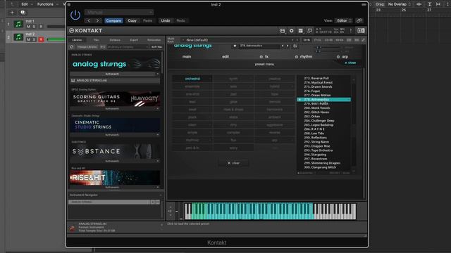 Analog Strings by Output Kontakt Library - No Commentary Sounds Review смотреть онлайн