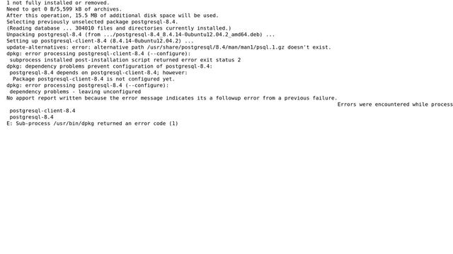 apt-get no longer works after manually deleting folders of a previously installed application смотреть онлайн
