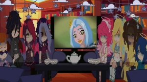 //Реакция персонажей из мультсериала "Друзья ангелов " на себя// 2/? // ч.о!//