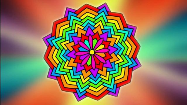 Мандала антистресс. Помогает снять напряжение и успокоиться смотреть онлайн