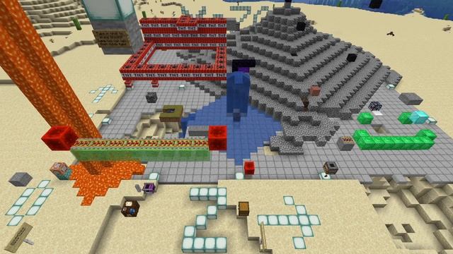 Twitch Chat beats Minecraft with only SetBlock command смотреть онлайн