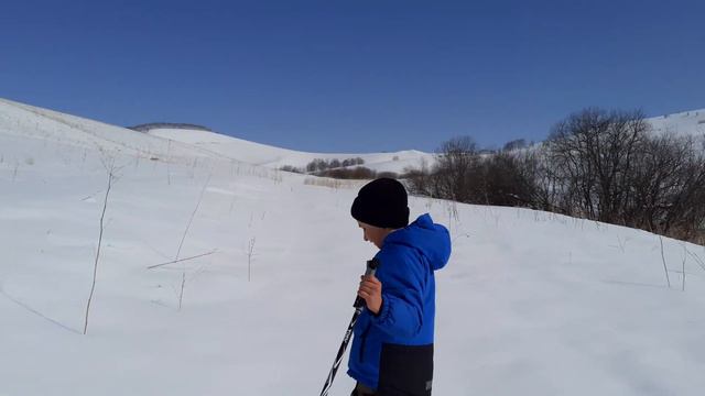 Тестируем лыжи ЛЕСНЫЕ ,2 часть похода. смотреть онлайн