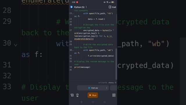 Ransomware In Python {Educational Purposes} смотреть онлайн