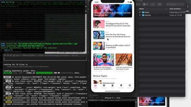 Setup Mazi - News & Magazine For React Native Mobile Template смотреть онлайн