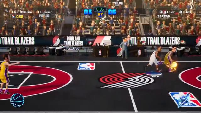 NBA 2K Playgrounds - Why Lonzo gotta do me like that :( смотреть онлайн