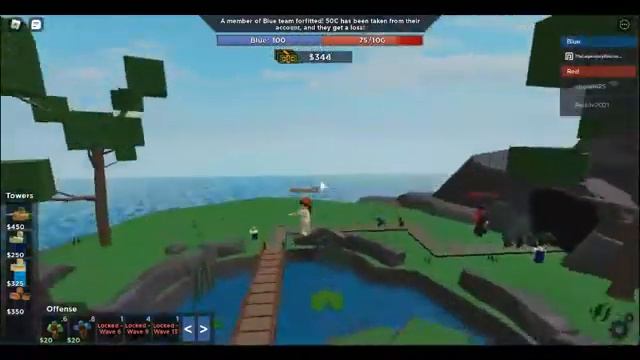 Roblox Tower Battles (Gameplay) смотреть онлайн