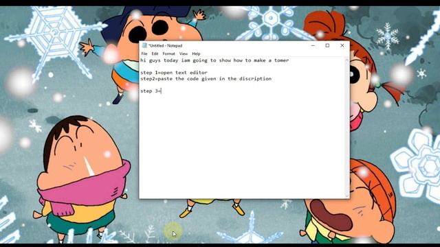 Timer| making in notepad|easy смотреть онлайн
