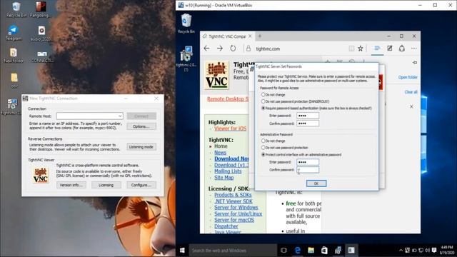 how to access computers remotely in a LAN using Tightvnc смотреть онлайн