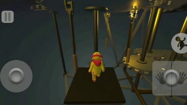как пройти уровень фабрика в Human:fall flat