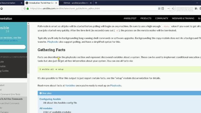 9 Ansible常用模块 git、service和setup模块 смотреть онлайн
